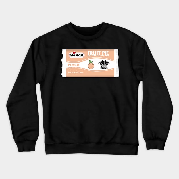 Mostest Fruit Pies - Peach Crewneck Sweatshirt by Twogargs